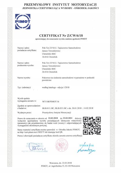 Pokrowce skórzane do BOXER DUCATO JUMPER BUS 1+1 zdjęcie 13