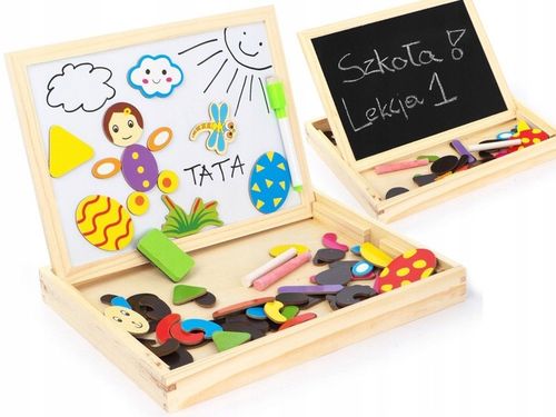 EDUKACYJNA duża WIELOFUNKCYJNA tablica MAGNETYCZNA na Arena.pl