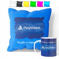 ZESTAW: KUBEK + POSZEWKA - XBOX PLAYSTATION - PREZENT WIELE WZORÓW + IMIĘ