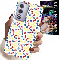 ETUI DO OPPO A80 5G - ŁAPKI KOŚCI PIES PATROL BAJKI + FOLIA