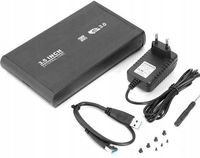 Obudowa Zewnętrzna Dysku HDD SSD 3,5" USB 3.0 SATA na Dysk z Zasilaniem