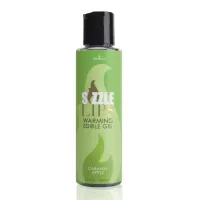 sensuva sizzle lips żel rozgrzewający jadalny karmel jabłko 125 ml