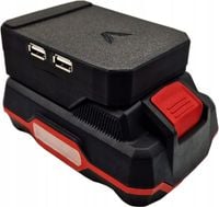 Adapter baterii Parkside zasilacz USB do ładowania na akumulator