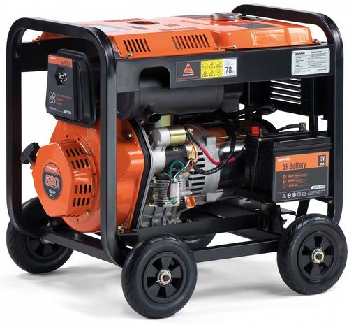 DAEWOO DDAE 9000DXE-3 DIESEL AGREGAT GENERATOR PRĄDOTWÓRCZY 1x16A 380V 1x32A 230V AVR MOC 16KM - OFICJALNY DYSTRYBUTOR - AUTORYZOWANY DEALER DAEWOO na Arena.pl