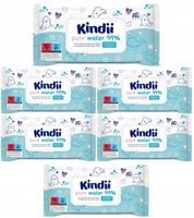 KINDII CHUSTECZKI WODNE PURE WATER 99% 6x60szt 6PAK