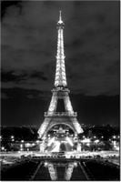 80CM 120 OBRAZ WIEŻA EIFFLA BLACKANDWHITE ŚCIENNY