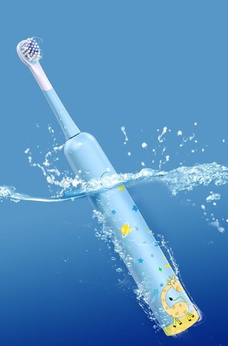 SZCZOTECZKA SONICZNA DLA DZIECI ELEKTRYCZNA DO ZĘBÓW PREMIUM BŁĘKIT HEELLY na Arena.pl