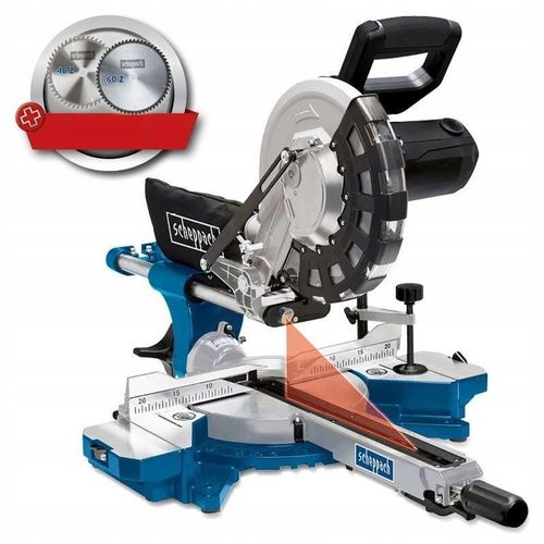SCHEPPACH Piła ukośnica ukosowa z przesuwem z SOFT-STARTem HM254 na Arena.pl