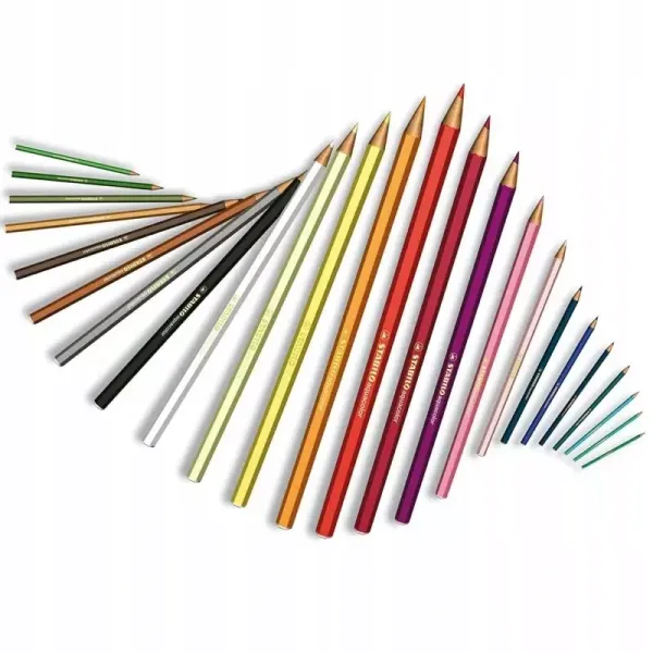 Kredki akwarelowe Stabilo 24 szt. zdjęcie 13