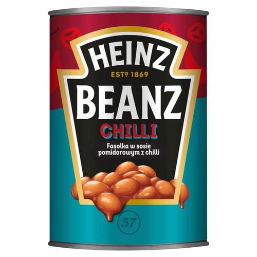 Heinz Fasolka w sosie pomidorowym z chilli 390 g na Arena.pl