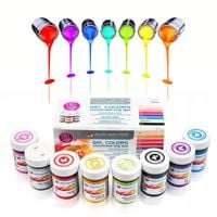 Barwnik w żelu Food Colours 8 szt.