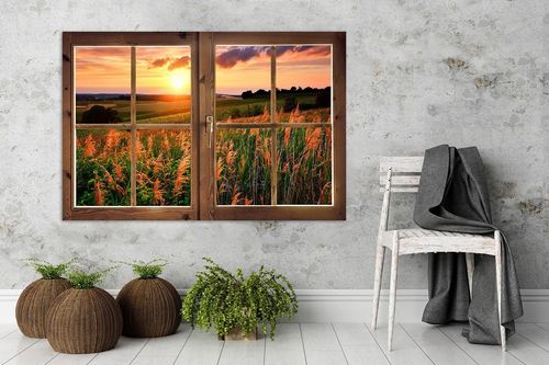 Deco Panel, Okno - widok na pole 60x40 na Arena.pl