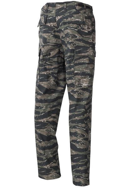 Spodnie bojówki US Wzmacniane tiger stripe  M zdjęcie 3