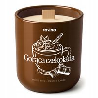 świeca zapachowa Gorąca Czekolada – prezent zimowy domowy klimat i ciepło