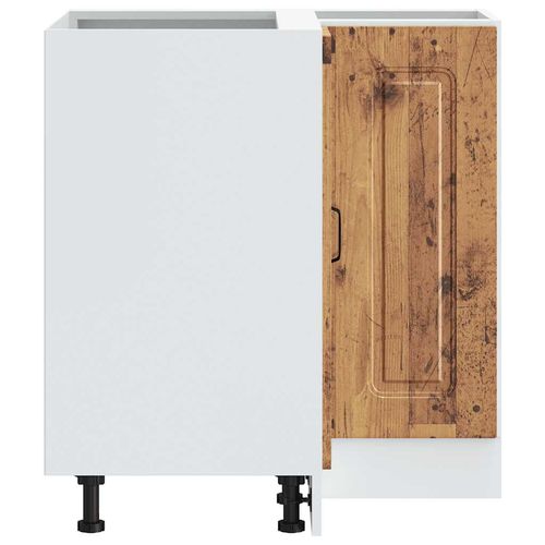 Narożna szafka kuchenna dolna, Kalmar, stare drewno na Arena.pl