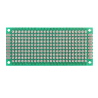 Płytka 3X7 prototypowa uniwersalna dwustronna zielona