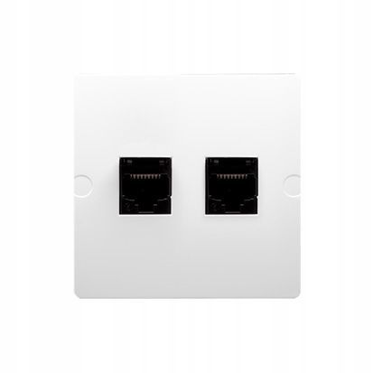 SIMON BASIC Gniazdo RJ45+RJ11 biały BMF5T.02/11 na Arena.pl