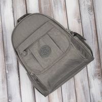 modny plecaczek damski w kolorze szarym sp-10-gr