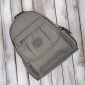 modny plecaczek damski w kolorze szarym sp-10-gr