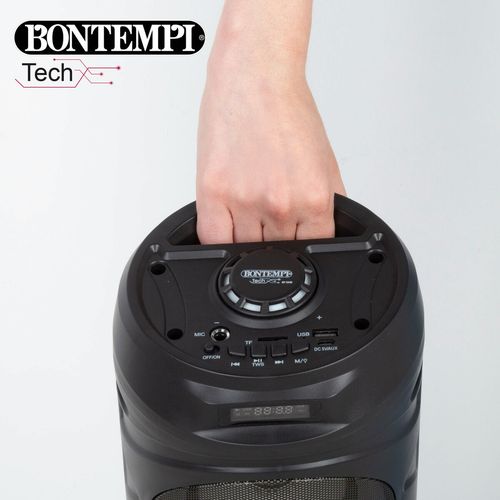 Głośnik z Mikrofonem Karaoke Bontempi Plastikowy 16 x 38 x 16 cm (2 Sztuk) na Arena.pl