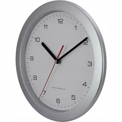 Zegar ścienny sterowany radiowo DCF77 automat 25cm na Arena.pl