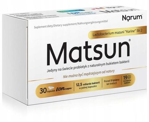 NARUM Narine Matsun Lactobacterium Mazuni 30 kapsułek na Arena.pl