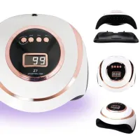 Lampa LED UV do paznokci hybrydy żele 220W MOCNA
