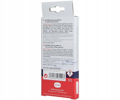 ZESTAW DO CZYSZCZENIA NIVONA ODKAMIENIACZ TABLETKI PŁYN DO OSADU MLEKA na Arena.pl