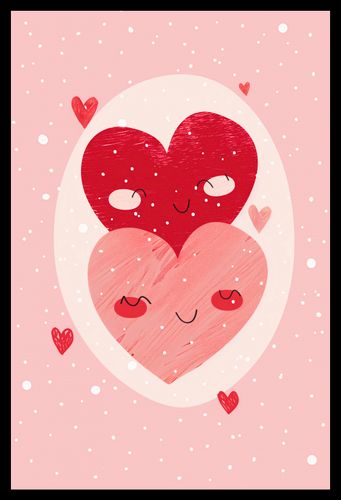 Plakat 30x45cm Ciepło Serca na Arena.pl