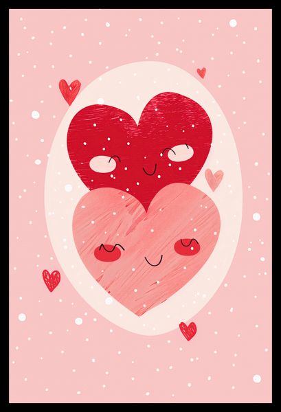 Plakat 30x45cm Ciepło Serca zdjęcie 2