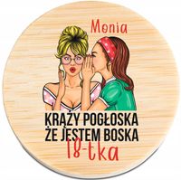 OTWIERACZ DREWNIANY personalizacja PODZIĘKOWANIE na URODZINY 18 25 szt