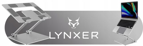 PODSTAWKA POD LAPTOPA / ERGONOMICZNY STOLIK POD LAPTOPA ZGODNY Z BHP LYNXER na Arena.pl