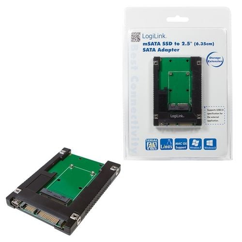 LogiLink Adapter mSATA SDD do SATA 2.5' na Arena.pl
