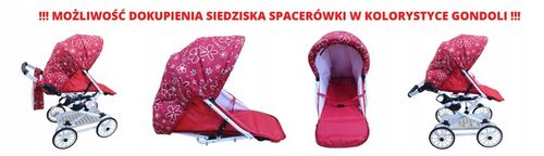 Wózek dla Lalek Składany Głęboki Adbor Viki Gondola Torba Koszyk kol. Vi-09 na Arena.pl