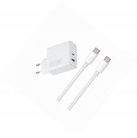 Szybka ładowarka 45W z kablem 1m 2 wejścia do iPhone 16 Plus