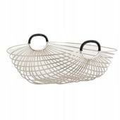 Kosz dekoracyjny NORDAL na owoce z żelaza do serwowania ozdobny