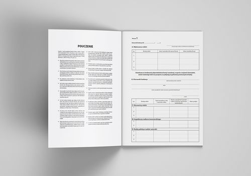 Dziennik budowy DB3 A4 10 stron NOWY WZÓR na Arena.pl