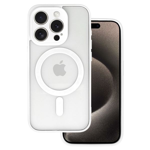 Acrylic Color Magsafe Case do Iphone 13 biały zdjęcie 1
