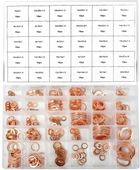 PODKŁADKI MIEDZIANE ZESTAW PODKŁADEK MIEDZIANYCH MIEDZIAKI 300 szt