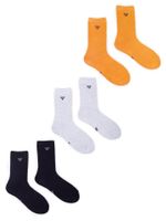 Skarpety chłopięce frotte z logo YOCLUB na kostce 3PAK 31-34 YOCLUB