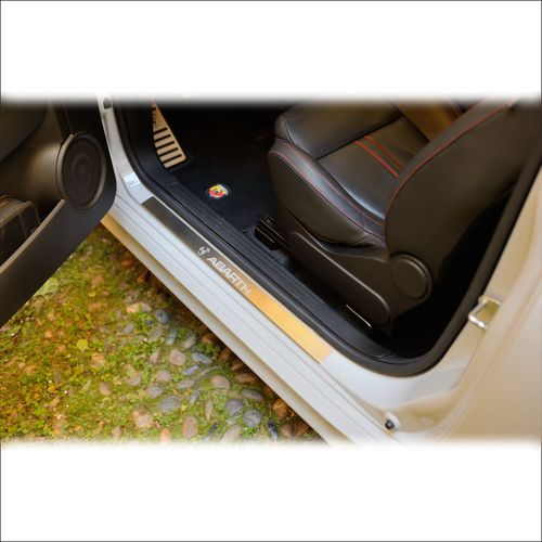 Listwa progowa FIAT 500  ABARTH Stal nierdzewna 304 mat 2szt na Arena.pl