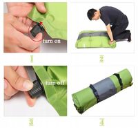 MATERAC SAMOPOMPUJĄCY TURYSTYCZNY ULTRALEKKI WBUDOWANA POMPKA ZWIJANA MATA