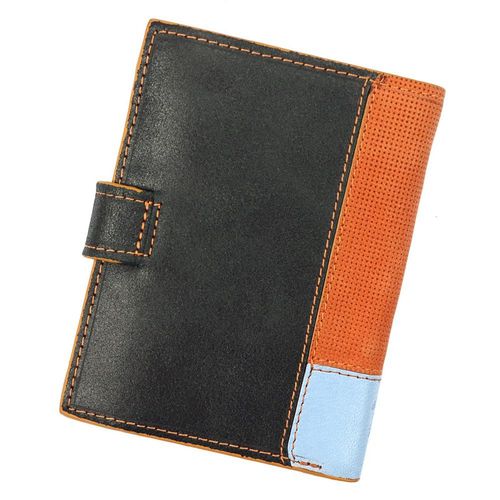 Skórzany męski portfel Polo Club 1223 PL04 czarny na Arena.pl