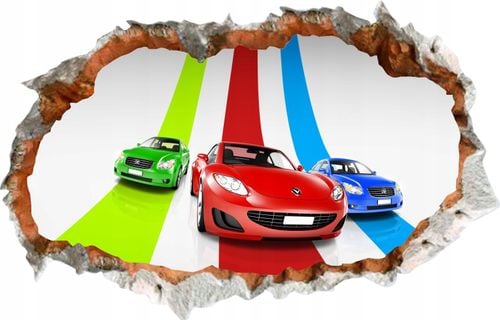 Naklejka samoprzylepna dziura 3D piłka nożna TANIO na Arena.pl