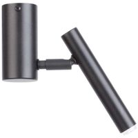 Plafon LAMPA natynkowa SOPEL 33159 Sigma regulowana OPRAWA metalowa tuba sufitowa czarna