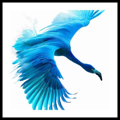 Plakat 40x40cm Błękitny Lot na Arena.pl