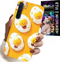 ETUI DO OPPO A91 - SŁODKIE UŚMIECHNIĘTE JAJKA CASE + FOLIA