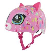 Kask juniorski C-PREME ASTRO CAT Pink 50-54 cm