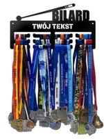 Wieszak na medale BILARD twoje imię dowolny tekst 309.1