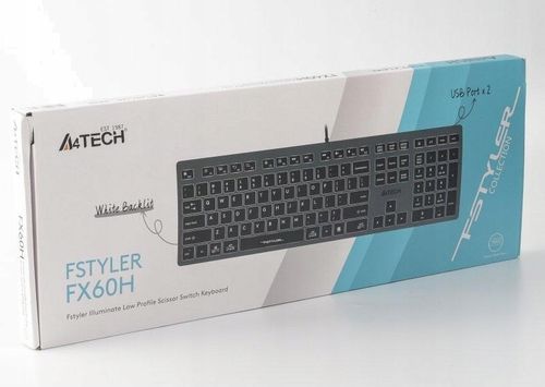 Klawiatura A4Tech FX60H (White Backlit) na Arena.pl